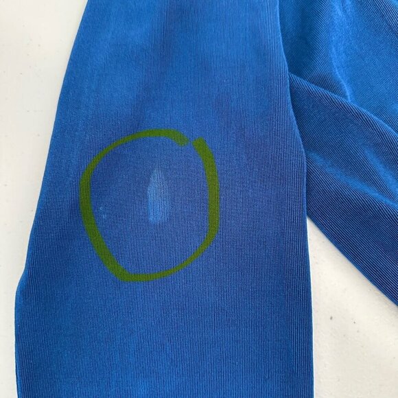 Chicos Travelers Cardigan Size XL Blue Slinky - Picture 10 of 10